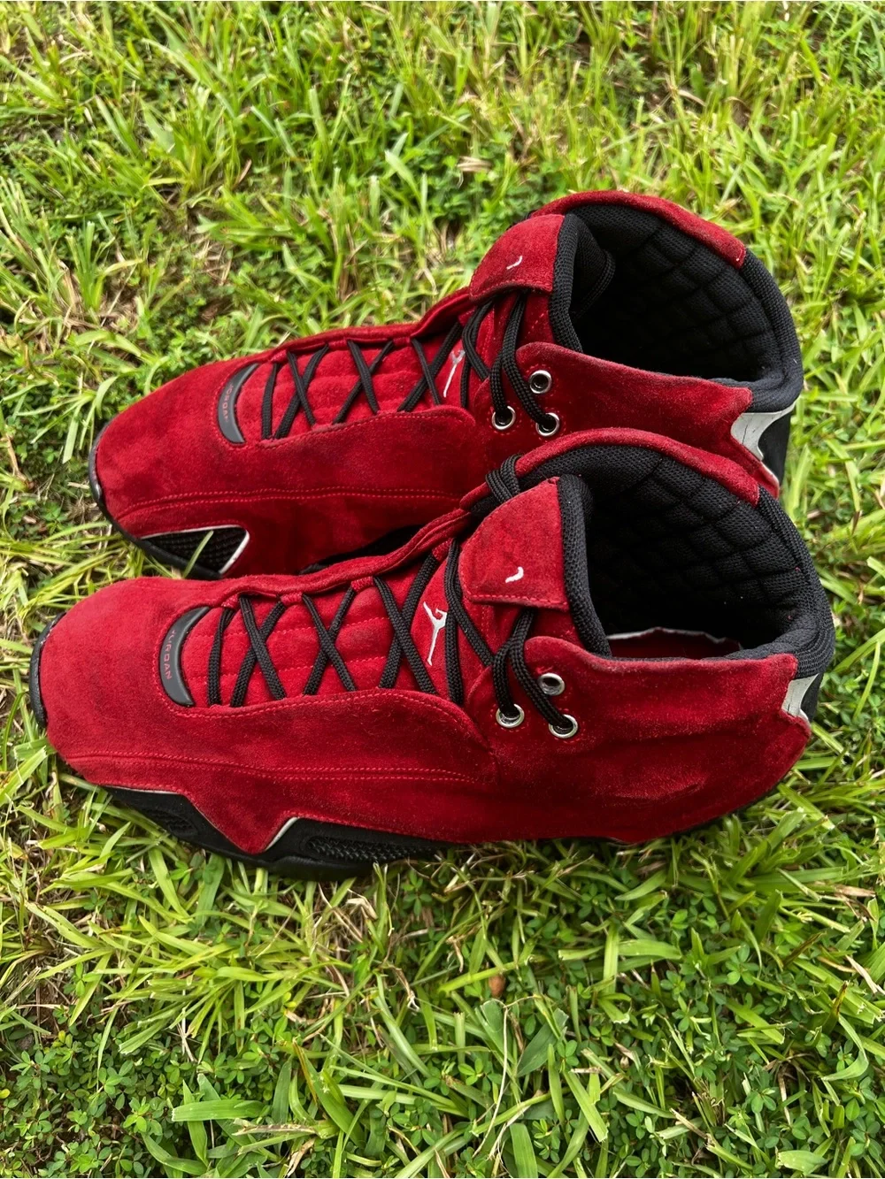 CLEAN Air Jordan 21 XXI size 12 Mens 2006 Red Suede shoes